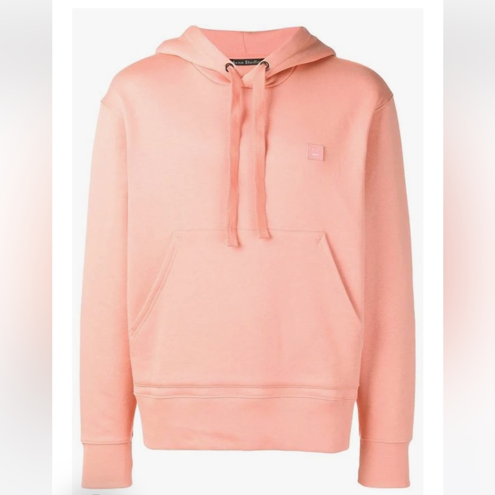 Peach Hoodie with Front Pocket